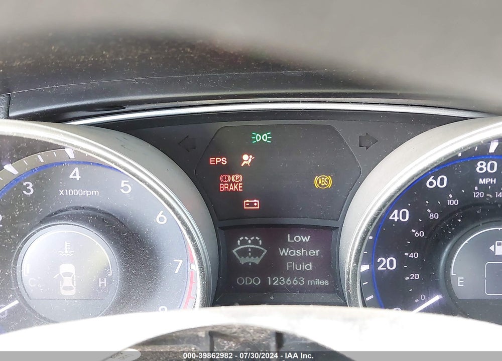 2011 HYUNDAI SONATA GLS VIN: 5NPEB4AC8BH064681