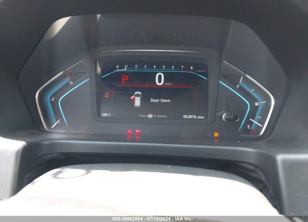 2019 HONDA ODYSSEY ELITE VIN: 5FNRL6H95KB118473