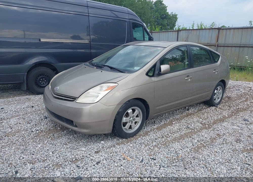 2005 TOYOTA PRIUS VIN: JTDKB20U653036735
