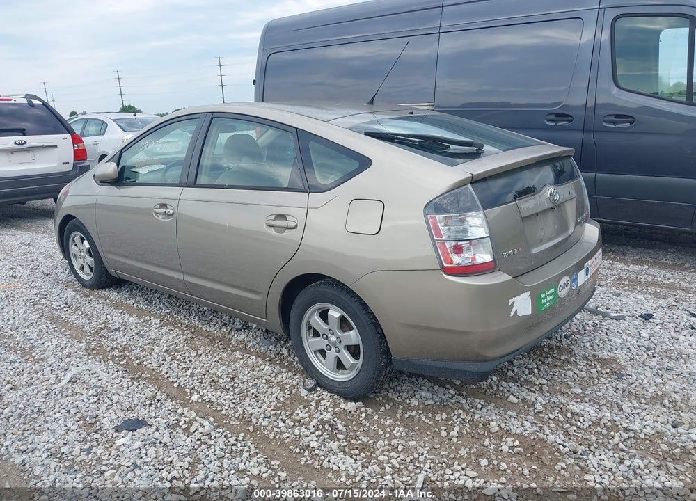 2005 TOYOTA PRIUS VIN: JTDKB20U653036735