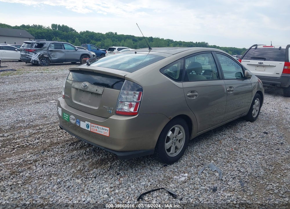 2005 TOYOTA PRIUS VIN: JTDKB20U653036735