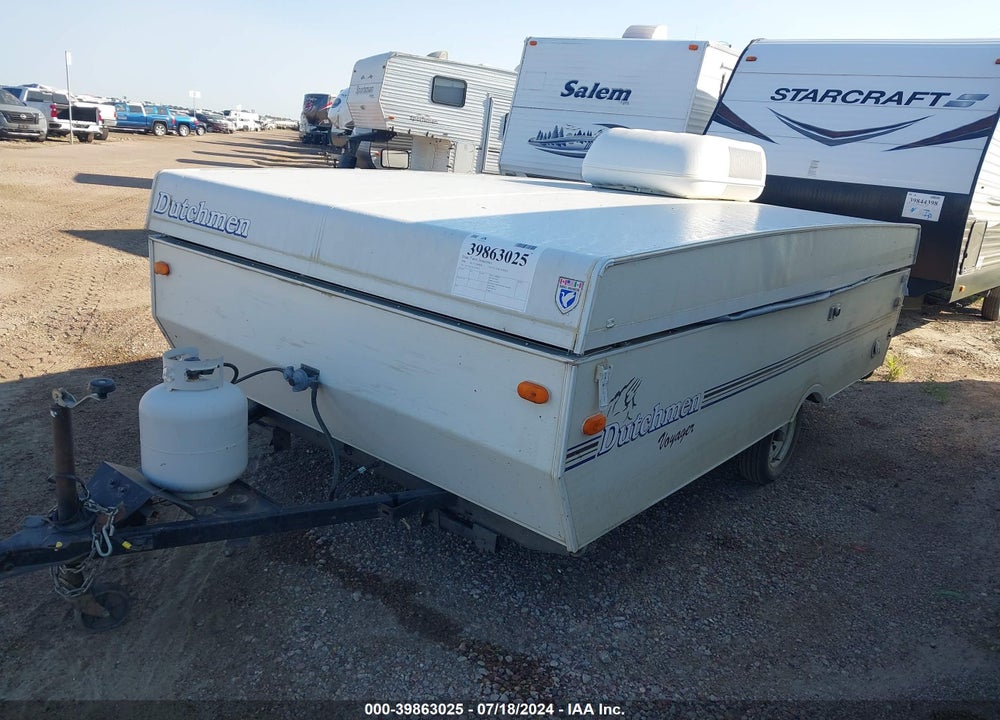 2000 DUTCHMEN VOYAGER SERIES M-120 VIN: 47CC10E1XY3035973