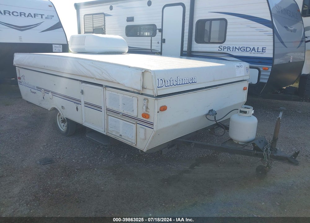 2000 DUTCHMEN VOYAGER SERIES M-120 VIN: 47CC10E1XY3035973
