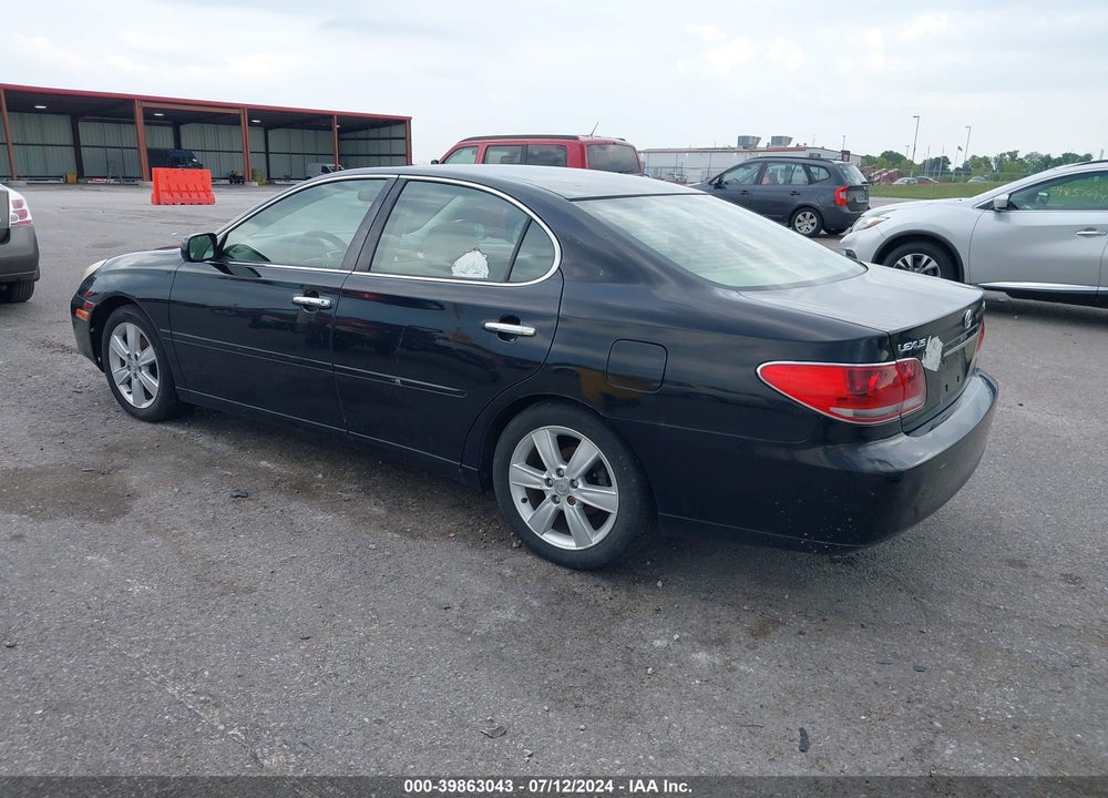 2005 LEXUS ES 330 VIN: JTHBA30GX55090402