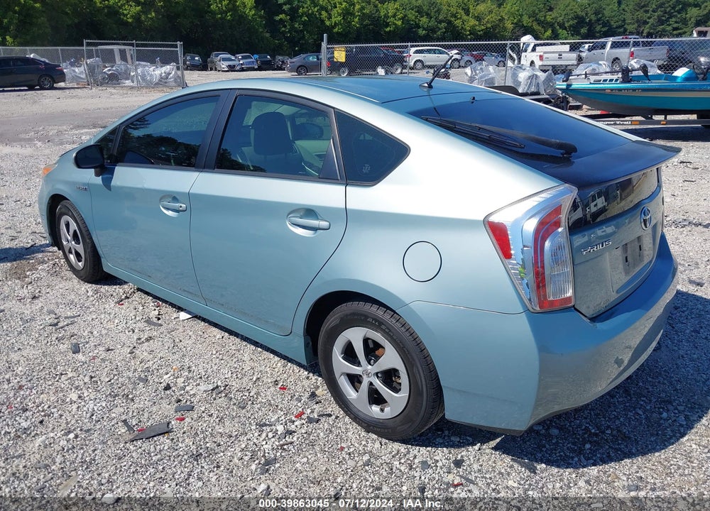 2014 TOYOTA PRIUS TWO VIN: JTDKN3DUXE1735207