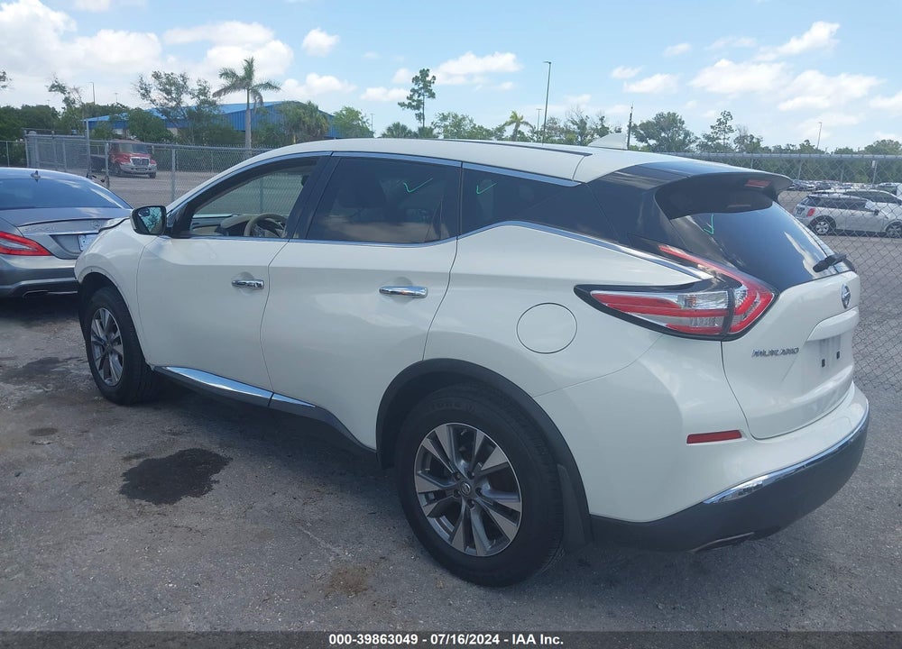 2016 NISSAN MURANO S VIN: 5N1AZ2MG2GN157258