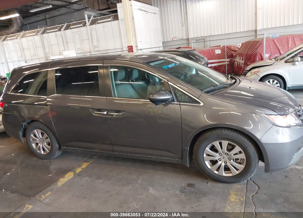 2016 HONDA ODYSSEY EX-L VIN: 5FNRL5H68GB128843