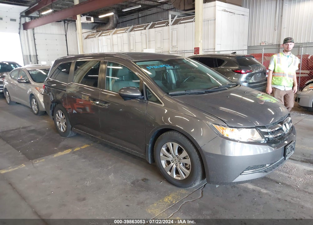 2016 HONDA ODYSSEY EX-L VIN: 5FNRL5H68GB128843