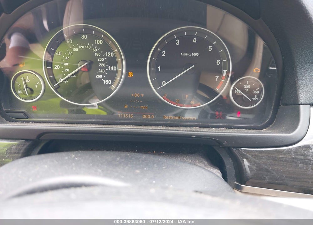 2011 BMW 550I VIN: WBAFR9C57BC270529