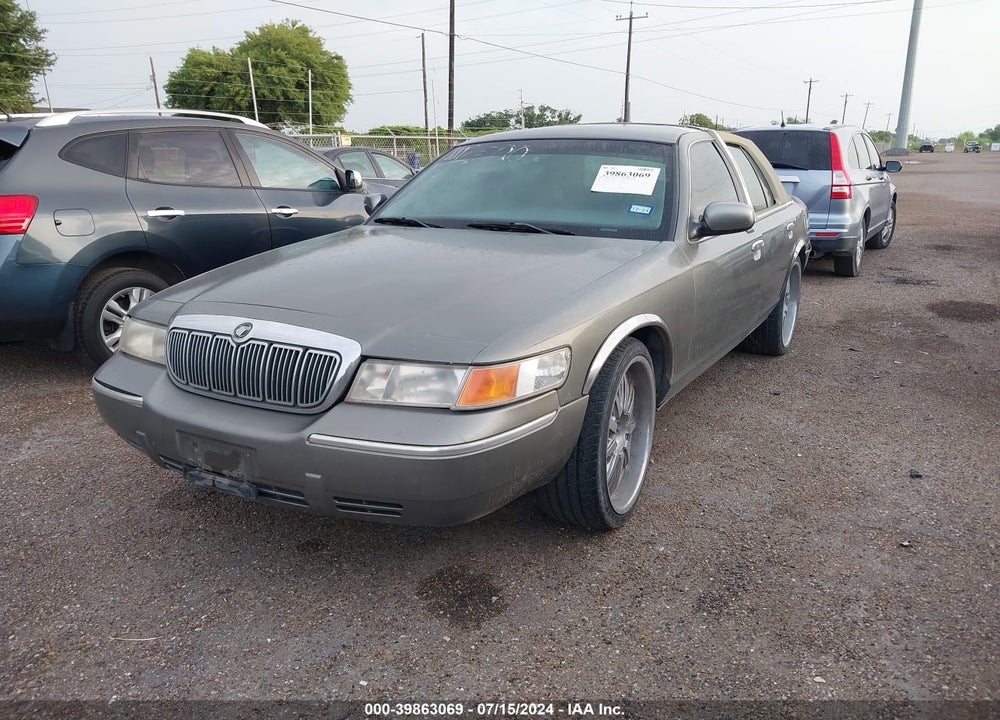 2002 MERCURY GRAND MARQUIS GS VIN: 2MEFM74W12X601460