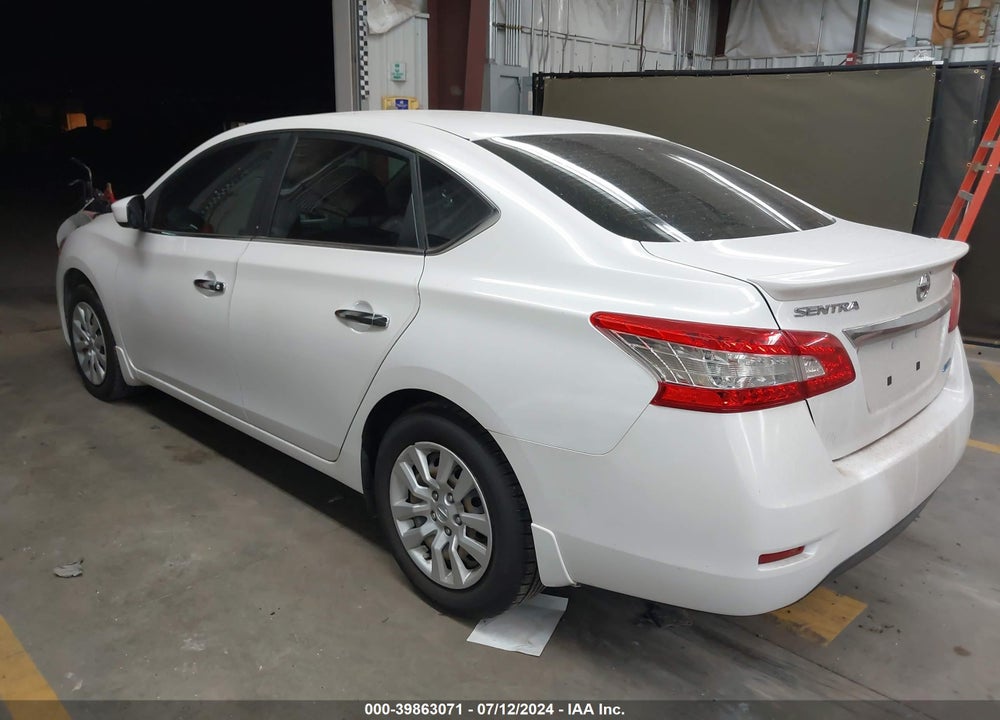 2013 NISSAN SENTRA FE+ S VIN: 3N1AB7AP0DL769595