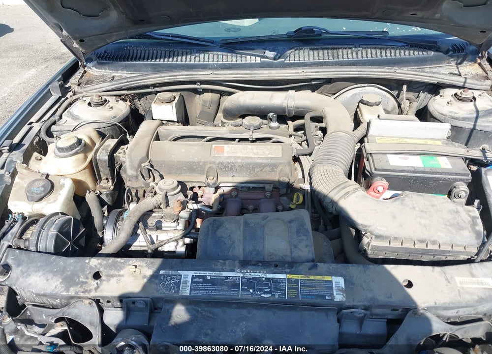2002 SATURN S-SERIES SL2 VIN: 1G8ZK54762Z219091
