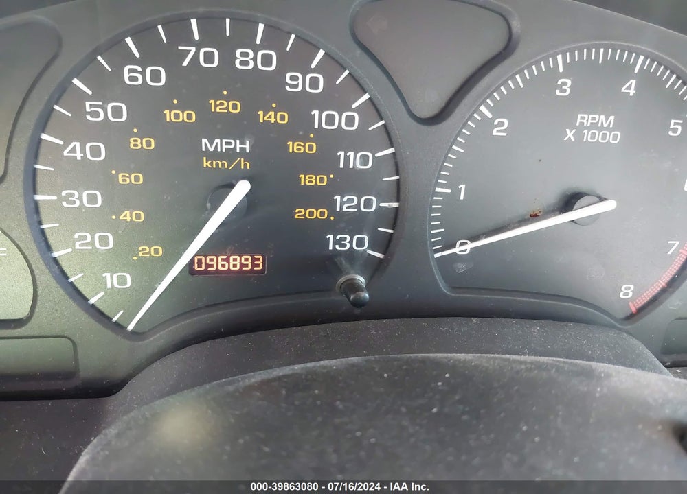 2002 SATURN S-SERIES SL2 VIN: 1G8ZK54762Z219091
