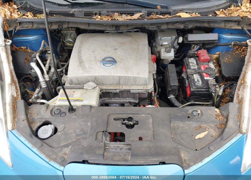 2013 NISSAN LEAF SV VIN: 1N4AZ0CP5DC413142