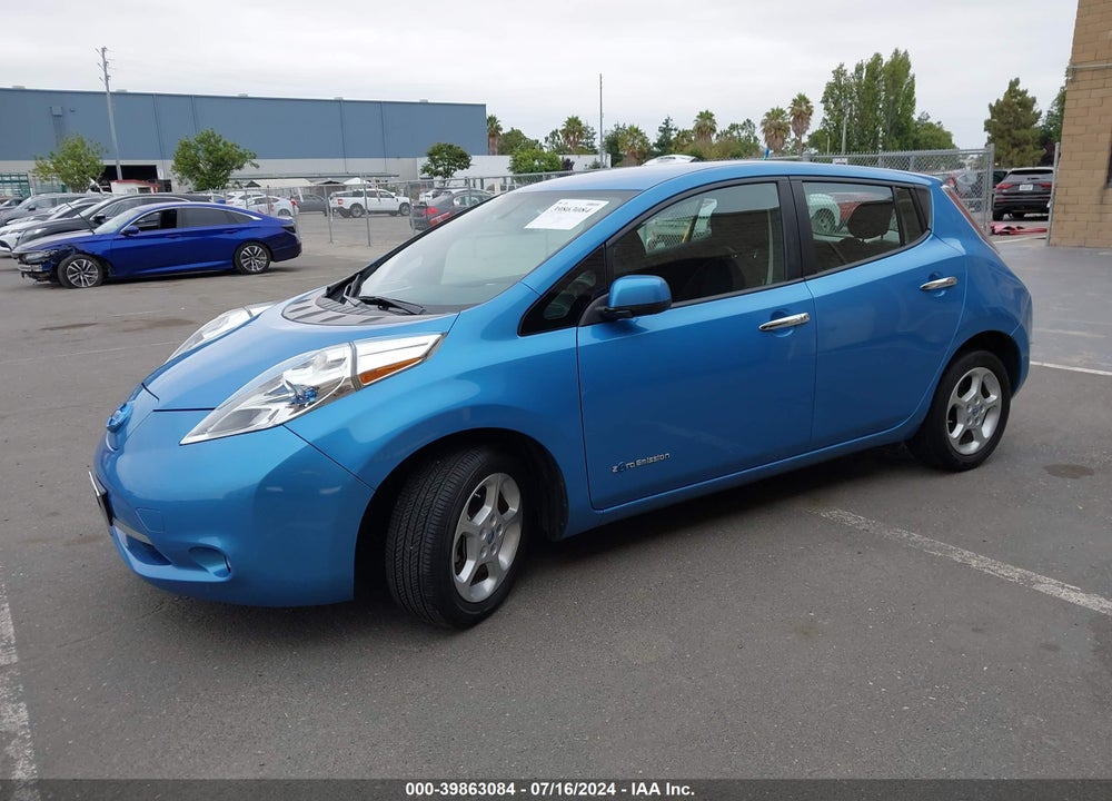 2013 NISSAN LEAF SV VIN: 1N4AZ0CP5DC413142