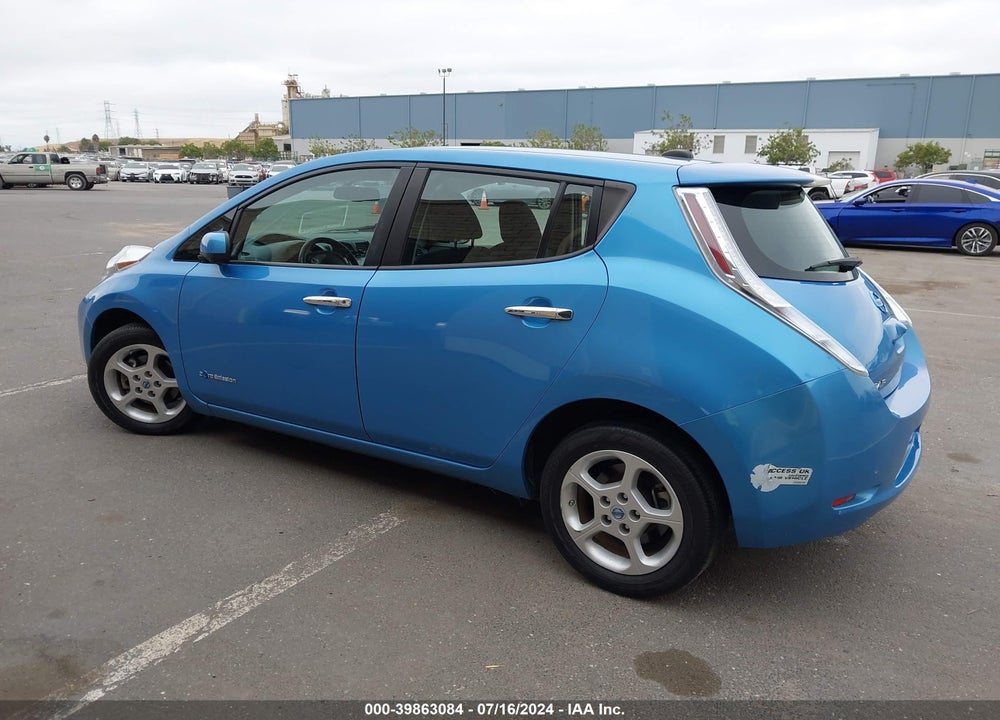 2013 NISSAN LEAF SV VIN: 1N4AZ0CP5DC413142