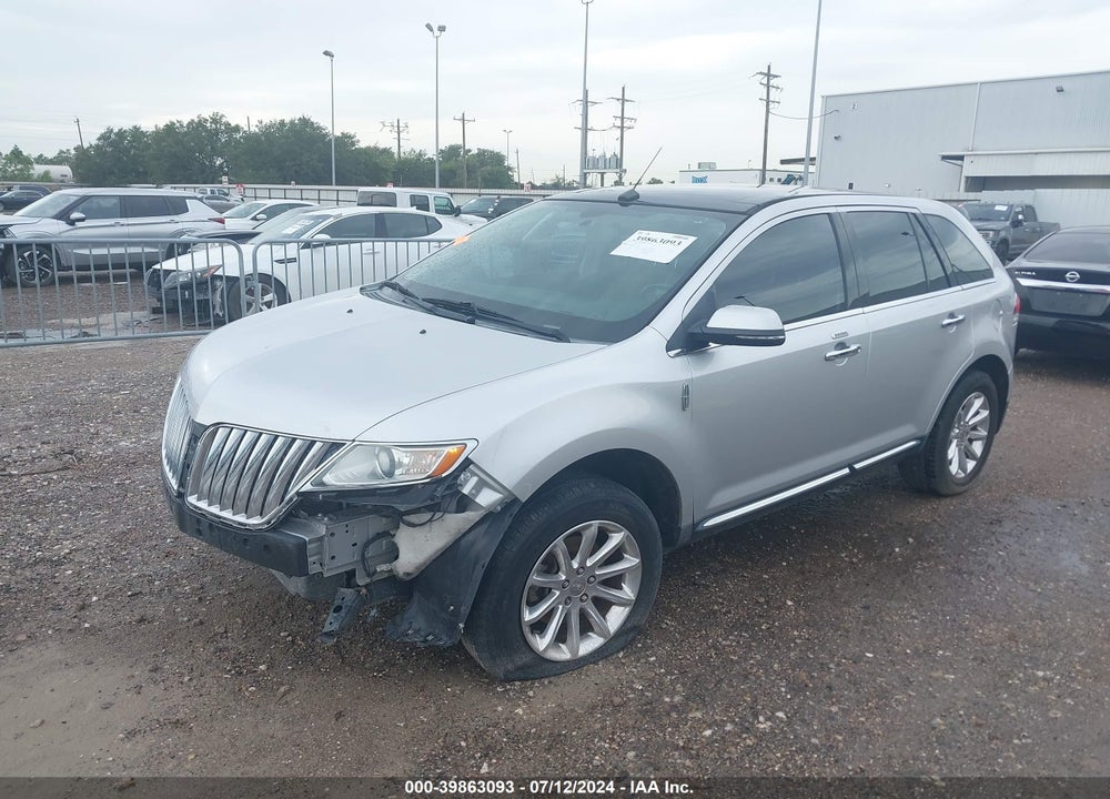 2013 LINCOLN MKX VIN: 2LMDJ6JK0DBL43350