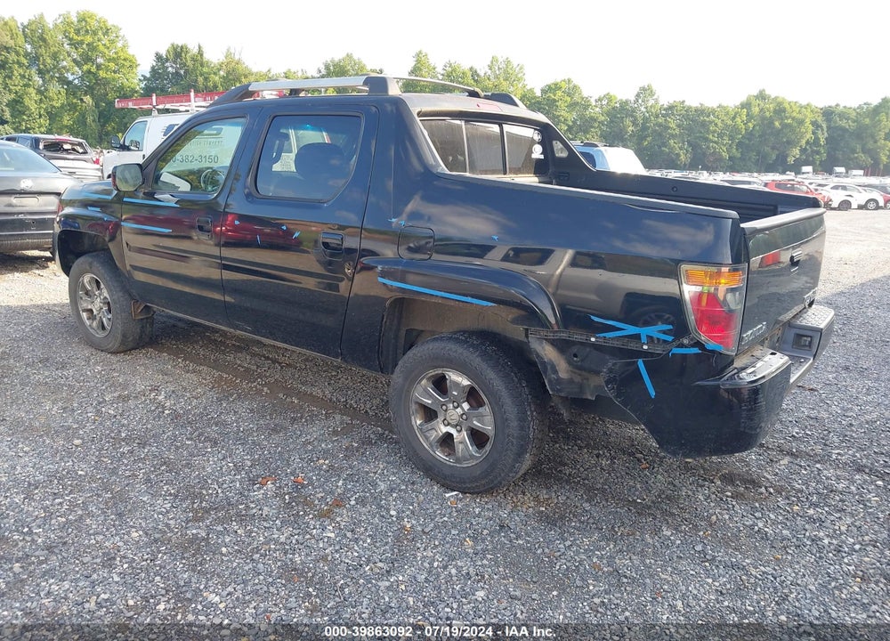 2006 HONDA RIDGELINE RTL VIN: 2HJYK16536H565266