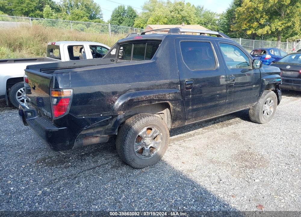 2006 HONDA RIDGELINE RTL VIN: 2HJYK16536H565266