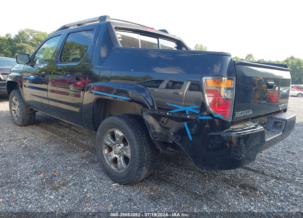2006 HONDA RIDGELINE RTL VIN: 2HJYK16536H565266