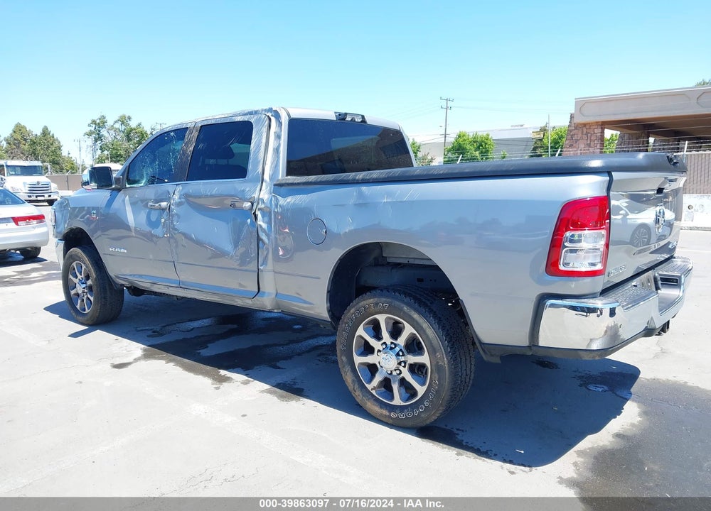 2022 RAM 2500 BIG HORN 4X4 6'4 BOX VIN: 3C6UR5DL4NG240509