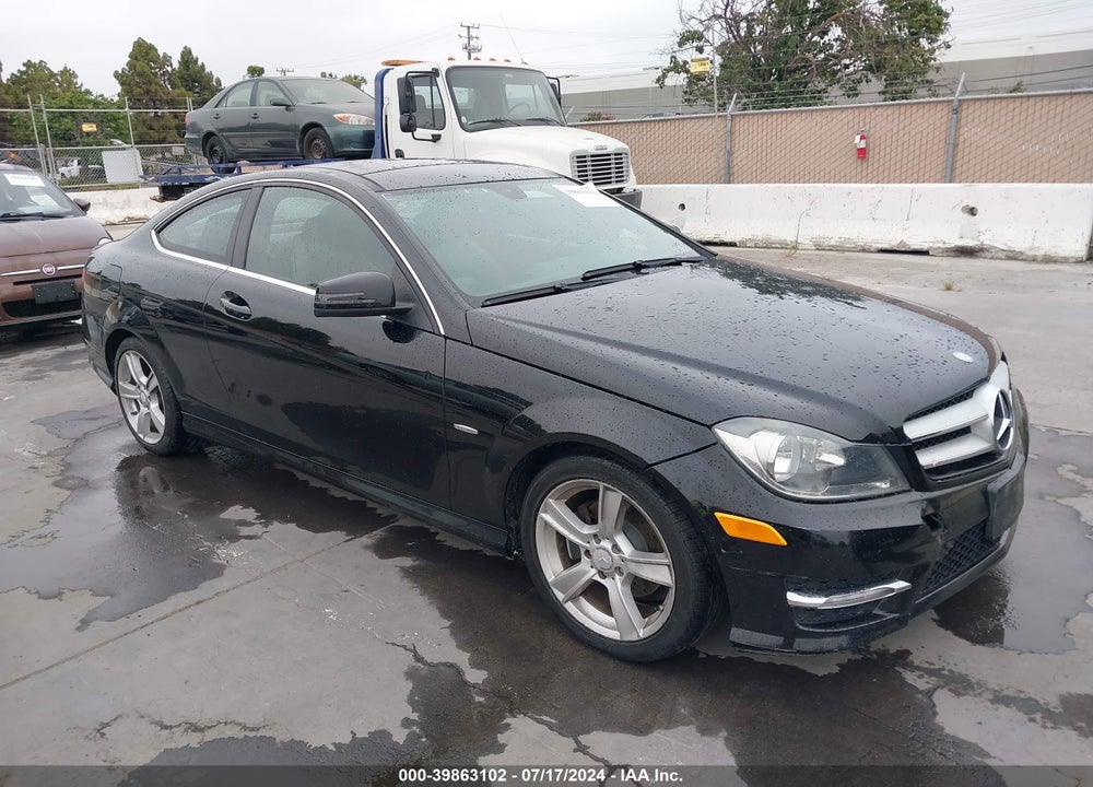 2012 MERCEDES-BENZ C 250 VIN: WDDGJ4HB8CF772312