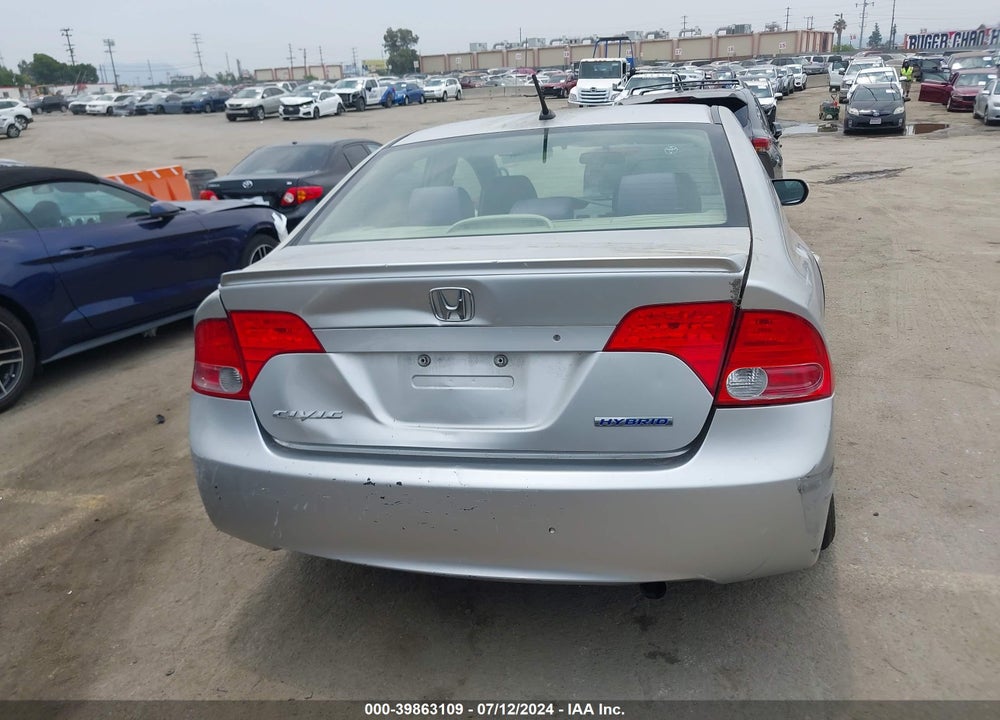 2007 HONDA CIVIC HYBRID VIN: JHMFA36217S013368