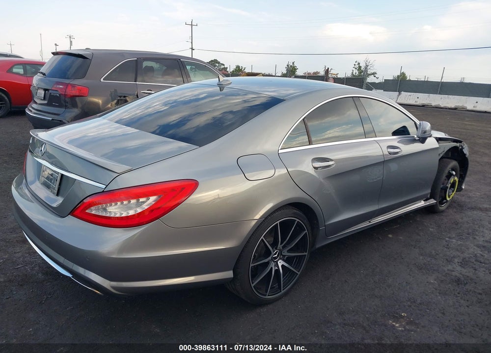 2014 MERCEDES-BENZ CLS 550 VIN: WDDLJ7DB2EA109596