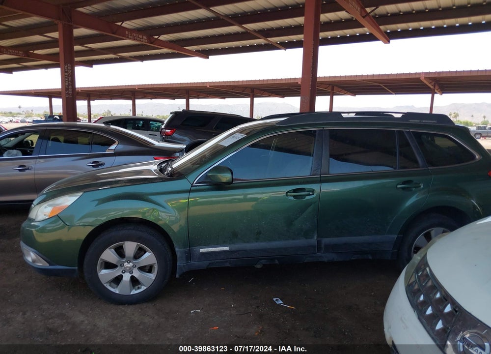 2010 SUBARU OUTBACK 2.5I PREMIUM VIN: 4S4BRBGC9A3332380
