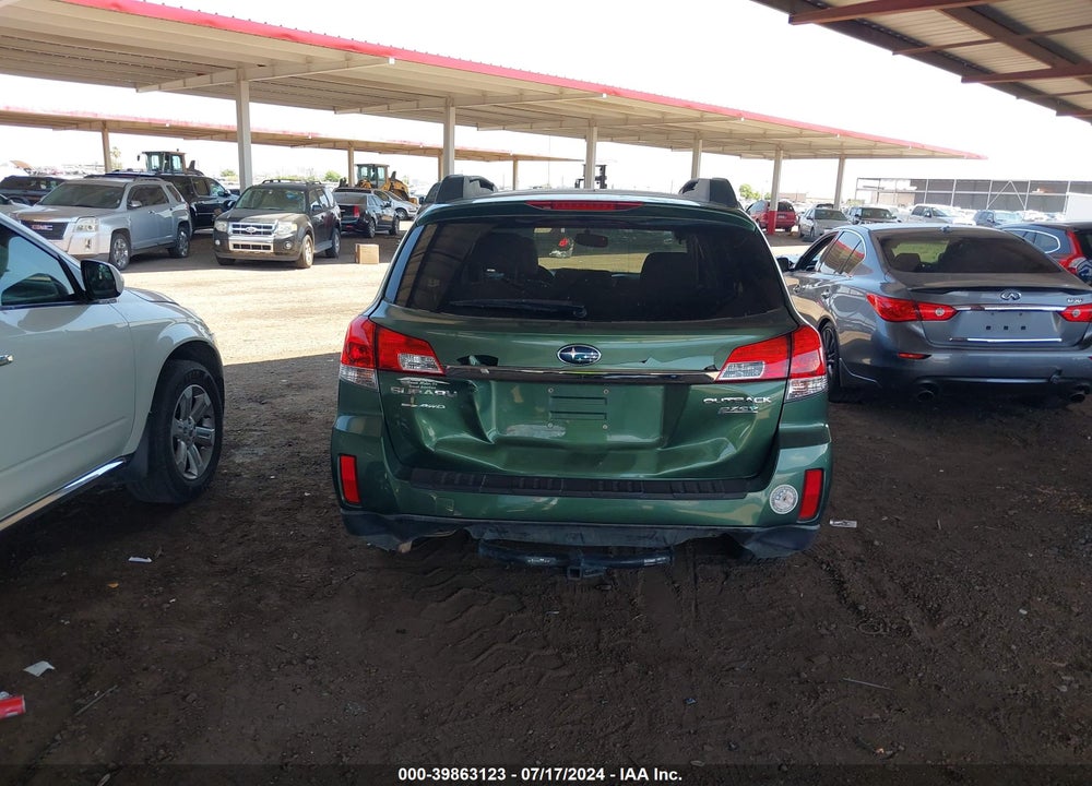 2010 SUBARU OUTBACK 2.5I PREMIUM VIN: 4S4BRBGC9A3332380
