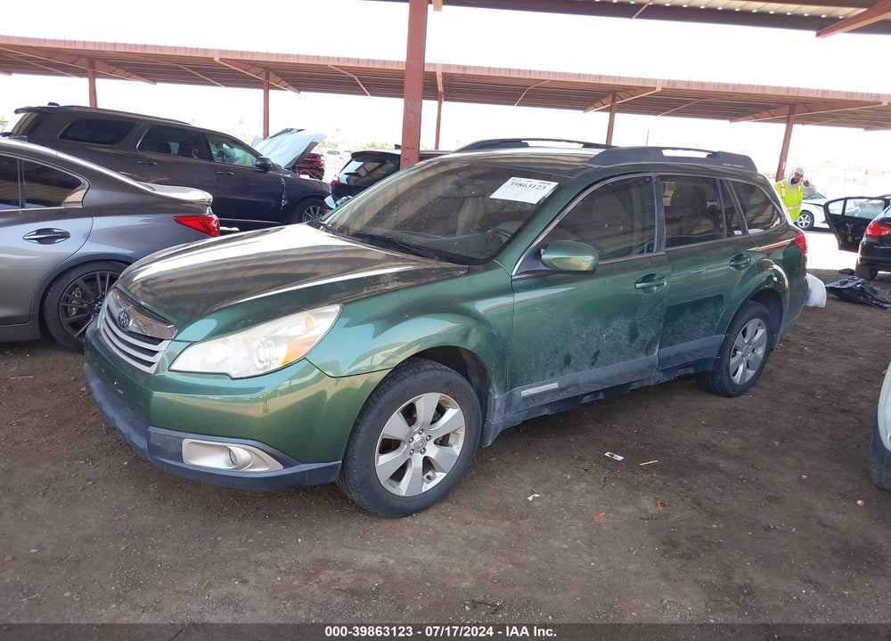 2010 SUBARU OUTBACK 2.5I PREMIUM VIN: 4S4BRBGC9A3332380