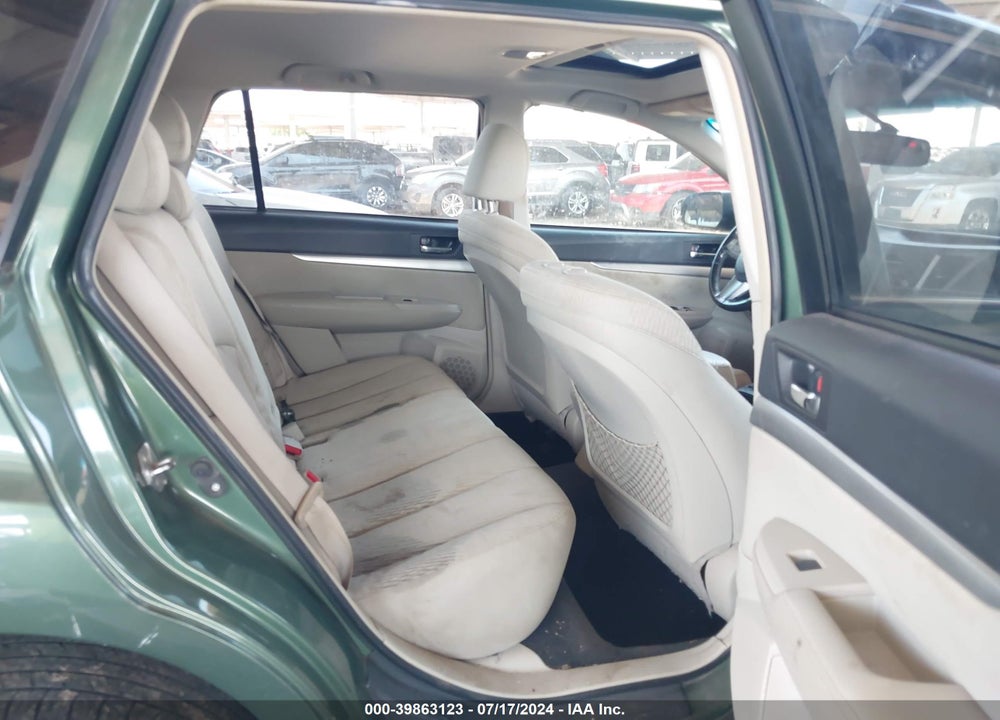 2010 SUBARU OUTBACK 2.5I PREMIUM VIN: 4S4BRBGC9A3332380