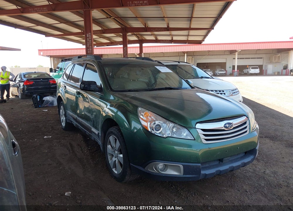 2010 SUBARU OUTBACK 2.5I PREMIUM VIN: 4S4BRBGC9A3332380