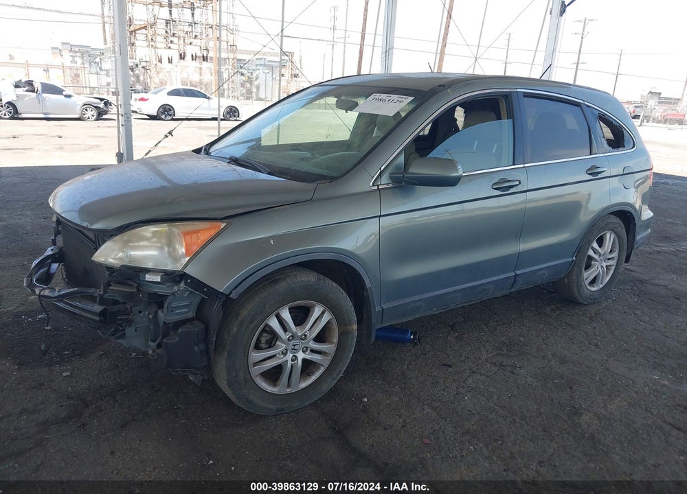 2010 HONDA CR-V EX-L VIN: JHLRE4H77AC012084