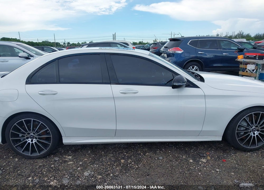 2019 MERCEDES-BENZ C 300 VIN: 55SWF8DBXKU297221