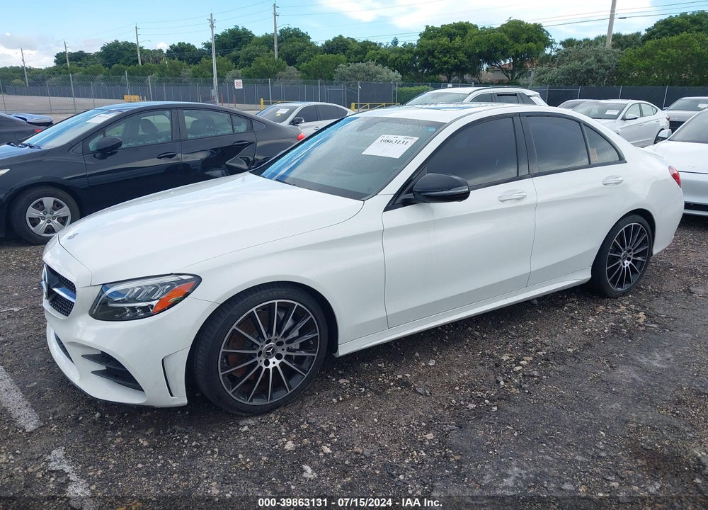 2019 MERCEDES-BENZ C 300 VIN: 55SWF8DBXKU297221