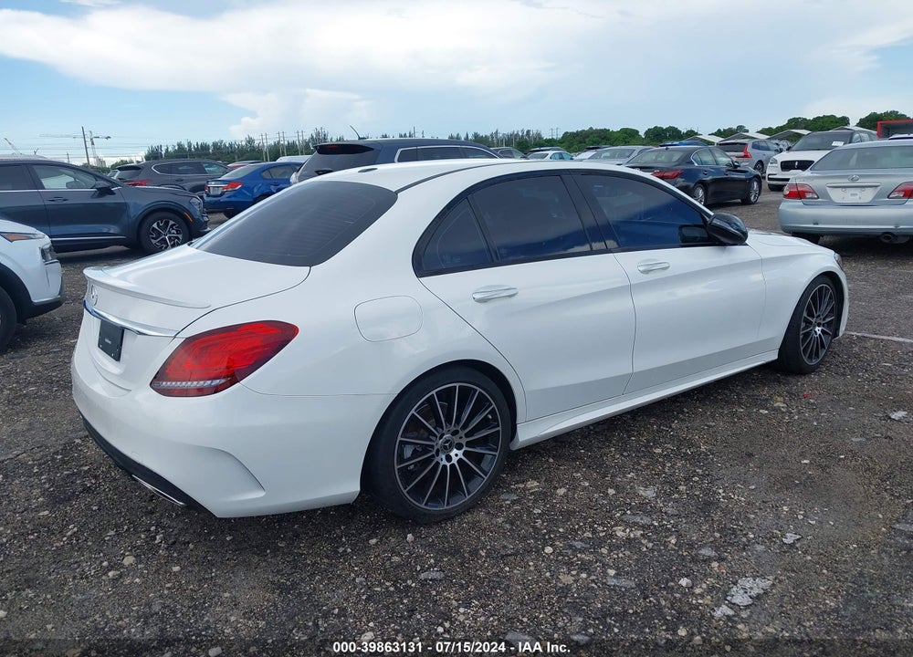 2019 MERCEDES-BENZ C 300 VIN: 55SWF8DBXKU297221