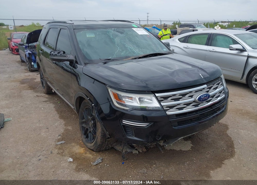 2018 FORD EXPLORER XLT VIN: 1FM5K8D88JGA75323