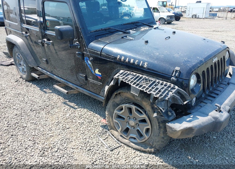 2017 JEEP WRANGLER UNLIMITED RUBICON 4X4 VIN: 1C4BJWFG3HL647211