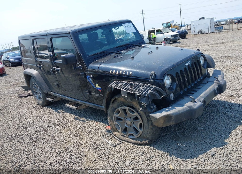 2017 JEEP WRANGLER UNLIMITED RUBICON 4X4 VIN: 1C4BJWFG3HL647211