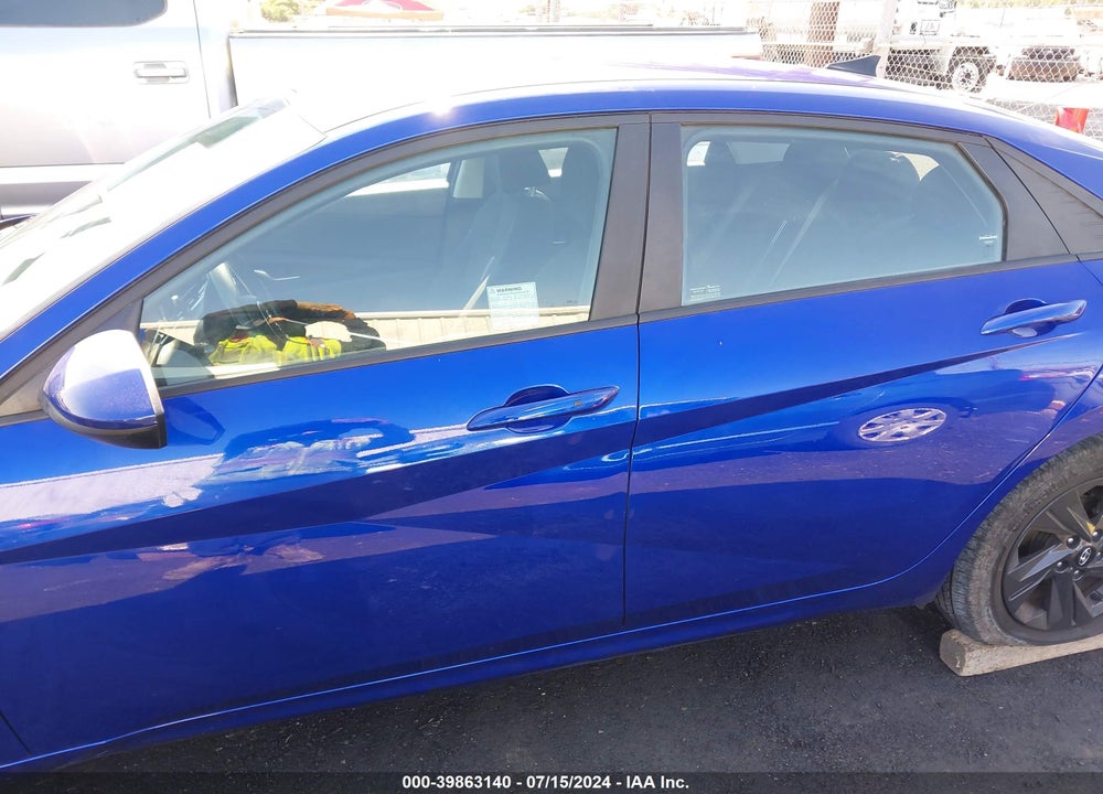 2022 HYUNDAI ELANTRA SEL VIN: KMHLS4AGXNU292018