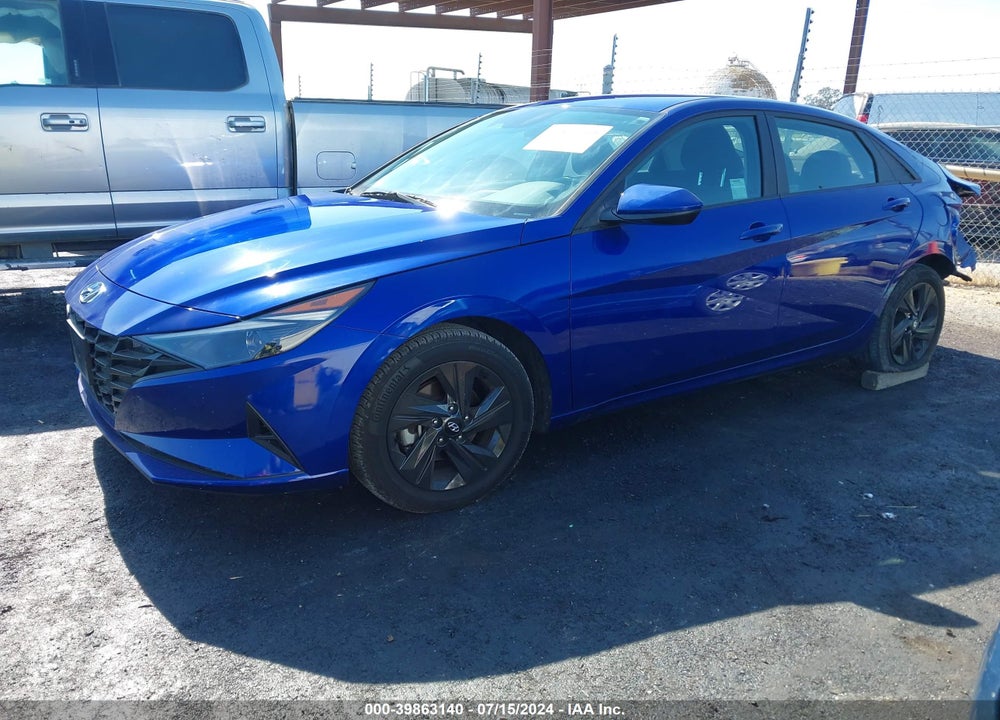 2022 HYUNDAI ELANTRA SEL VIN: KMHLS4AGXNU292018