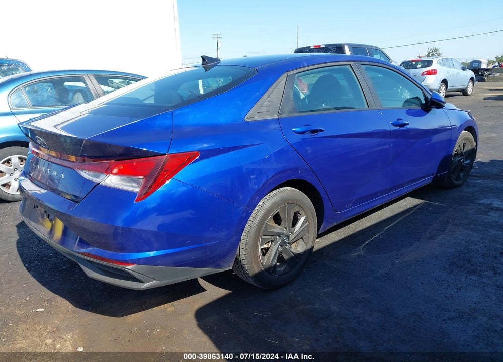 2022 HYUNDAI ELANTRA SEL VIN: KMHLS4AGXNU292018