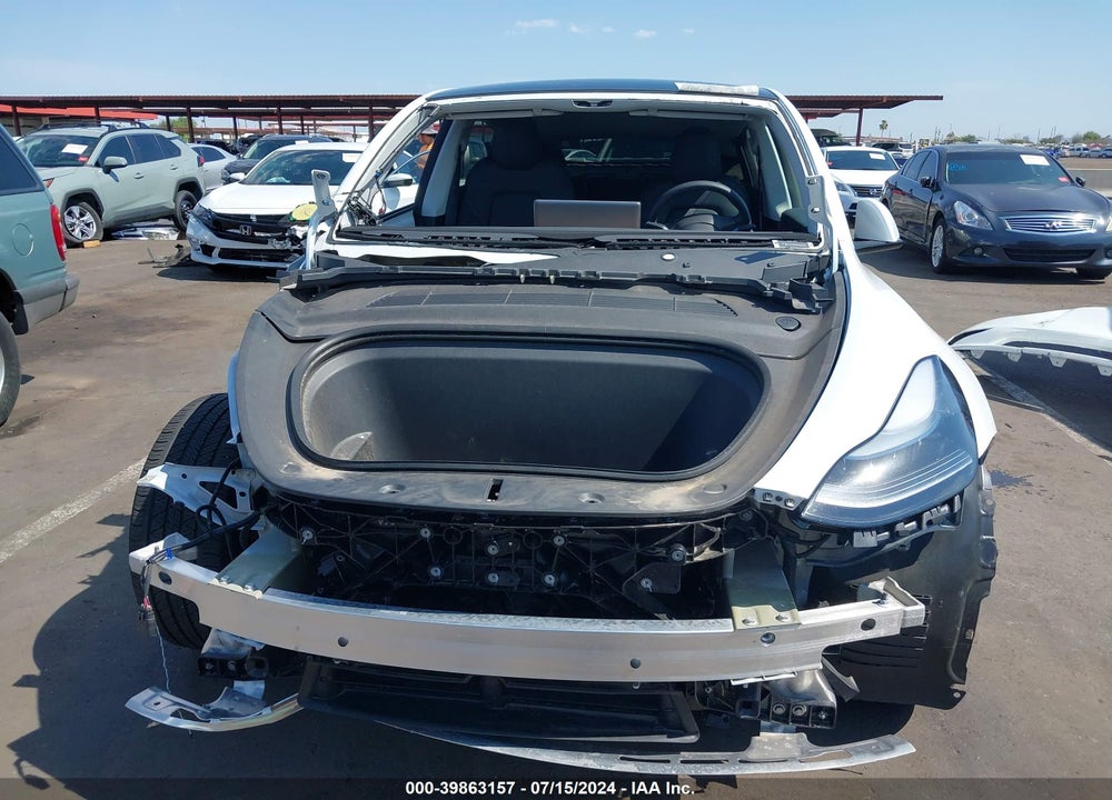 2023 TESLA MODEL Y AWD/LONG RANGE DUAL MOTOR ALL-WHEEL DRIVE VIN: 7SAYGDEE8PF872208