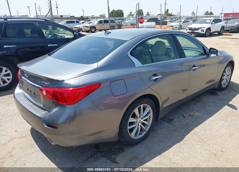 2015 INFINITI Q50 PREMIUM VIN: JN1BV7AR1FM392345