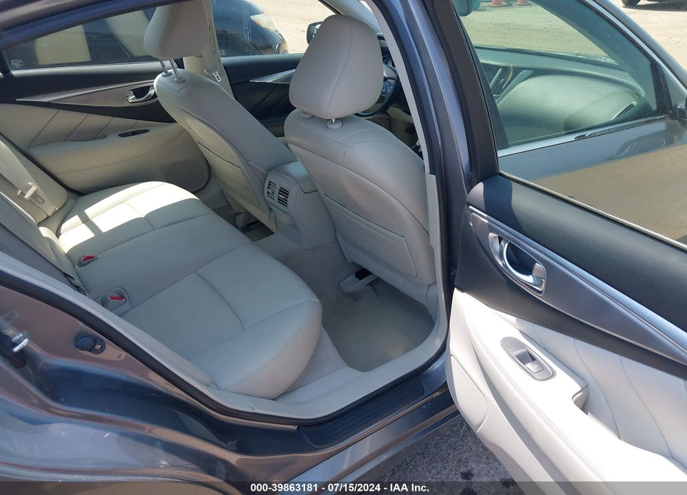 2015 INFINITI Q50 PREMIUM VIN: JN1BV7AR1FM392345