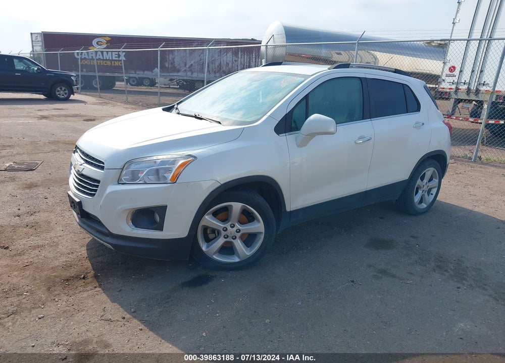 2016 CHEVROLET TRAX LTZ VIN: KL7CJMSB0GB500106