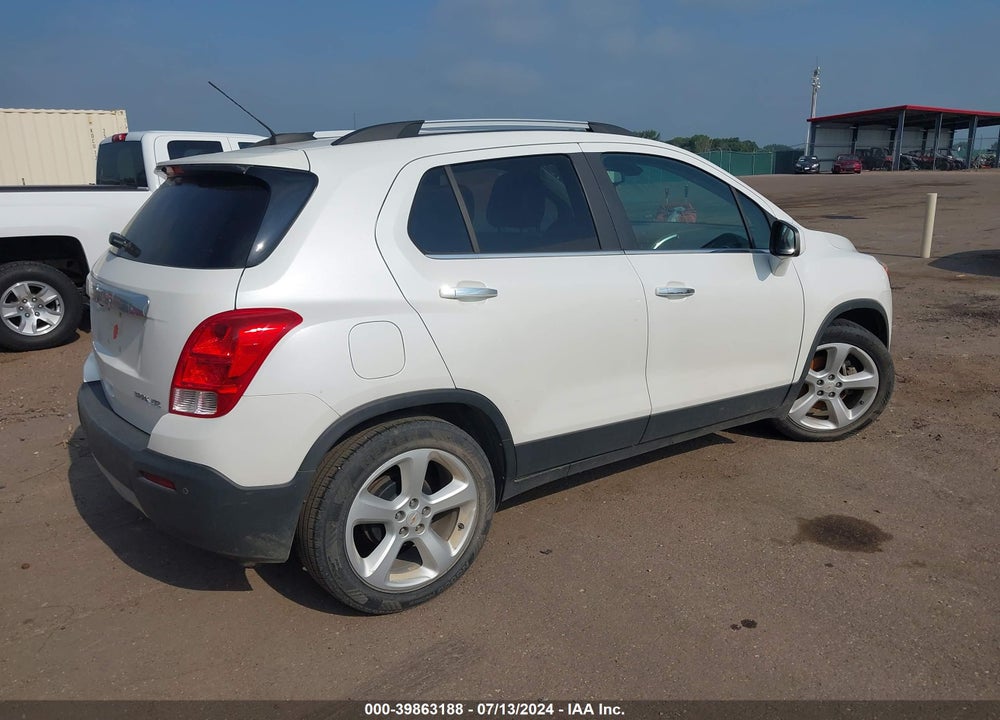 2016 CHEVROLET TRAX LTZ VIN: KL7CJMSB0GB500106