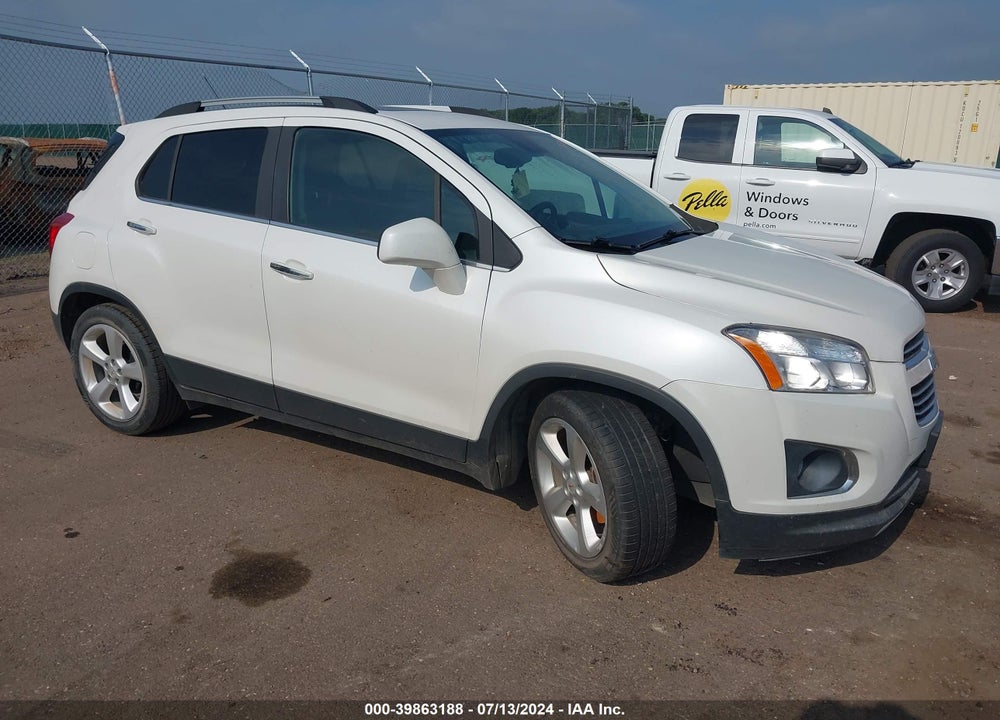 2016 CHEVROLET TRAX LTZ VIN: KL7CJMSB0GB500106