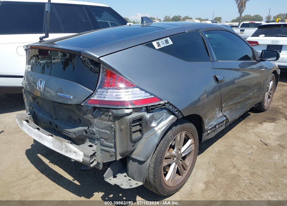 2013 HONDA CR-Z EX VIN: JHMZF1D6XDS001398
